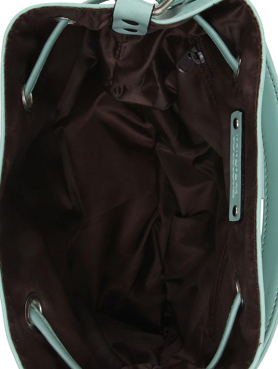 blue leatherette (pu) regular sling bag - 15797763 - Zoom Image - 3