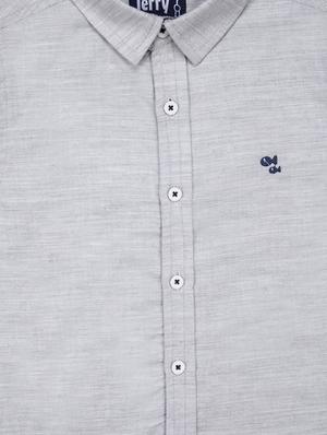 grey cotton shirt - 15798783 - Standard Image - 3