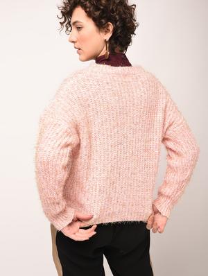 pearl embellished dropped shoulder pullover - 15801856 - Standard Image - 3