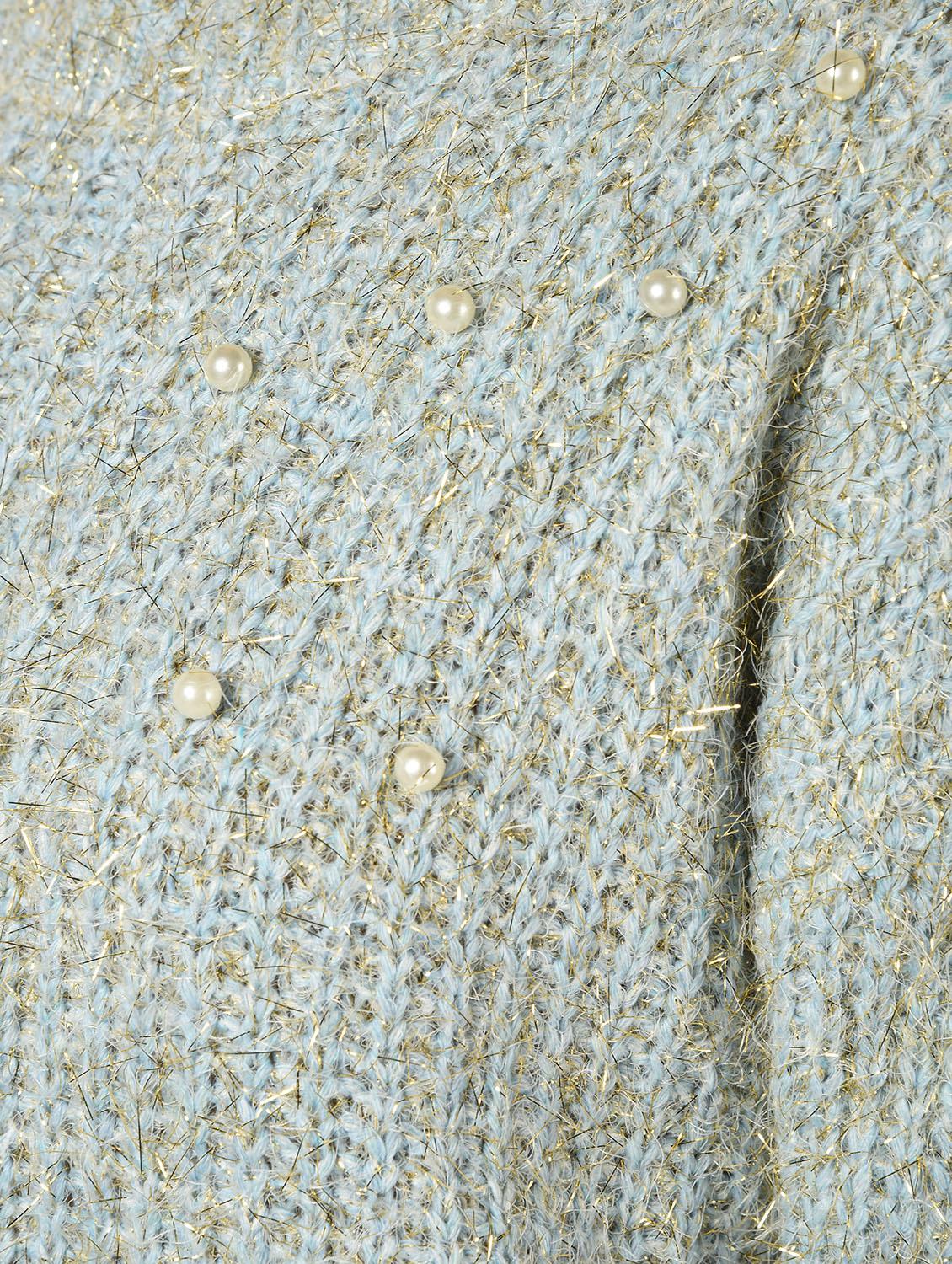 pearl embellished dropped shoulder pullover - 15801857 - Zoom Image - 6