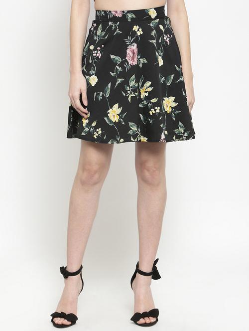 floral flared skirt - 15802830 - Standard Image - 1