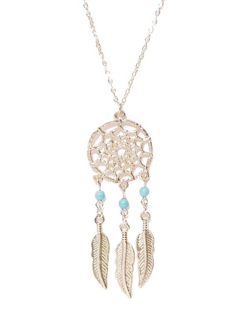gold plated long necklace - 15803052 - Very Small Image - 1