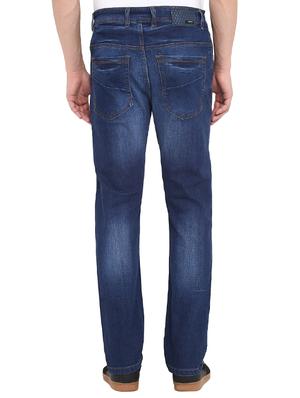 blue cotton washed jeans - 15804846 - Standard Image - 3