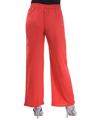 Pleated front elasticated back palazzo - 15805461 - Standard Image - 3