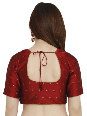 Self-design blouse with drawstring - 15805821 - Standard Image - 3