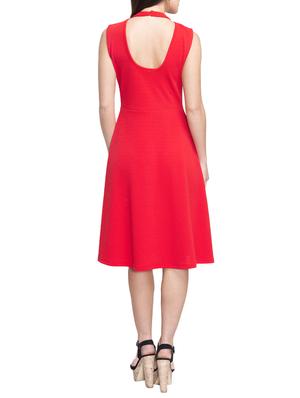cut out back a-line dress - 15806268 - Standard Image - 3