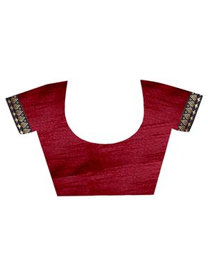 floral motif printed saree with blouse - 15809256 - Standard Image - 3