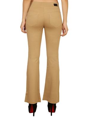 Caramel Bell bottom trouser - 15809519 - Standard Image - 3