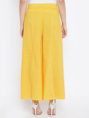 mid waist flared palazzo - 15811532 - Standard Image - 3