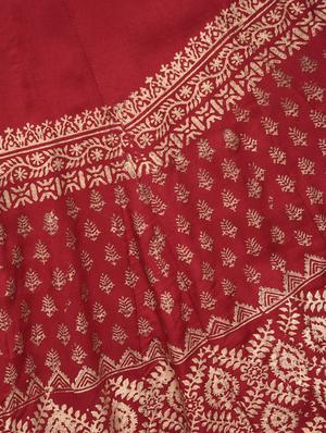foil printed flared palazzo - 15812915 - Standard Image - 6