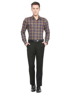 multicolor checkered casual shirt - 15814535 - Standard Image - 3