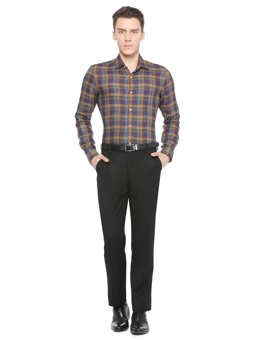 multicolor checkered casual shirt - 15814535 - Zoom Image - 3