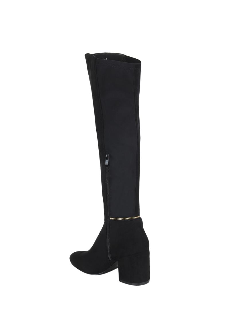 black knee length boots - 15814812 - Zoom Image - 3