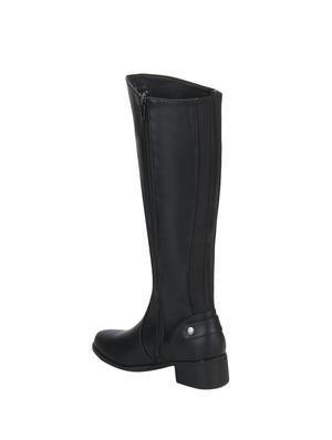 black calf zipper boots - 15814846 - Standard Image - 3