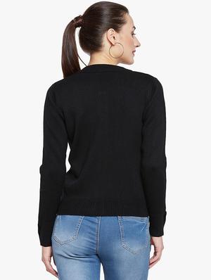 Ribbed zip up detail pullover - 15814978 - Standard Image - 3
