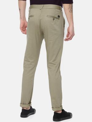 green cotton chinos - 15815351 - Standard Image - 3