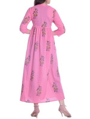 floral printed flared kurta - 15815615 - Standard Image - 3