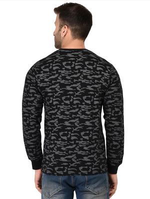 black camouflage all over print t-shirt - 15816391 - Standard Image - 3