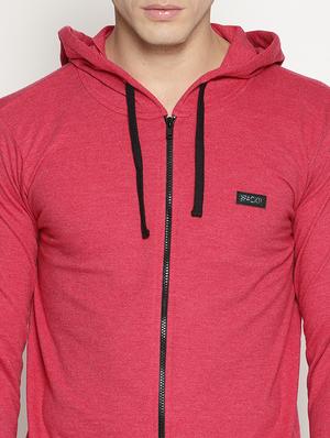 red cotton sweatshirt - 15817552 - Standard Image - 6