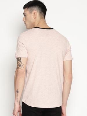 beige all over print t-shirt - 15817592 - Standard Image - 3