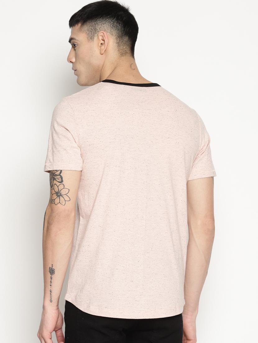 beige all over print t-shirt - 15817592 - Zoom Image - 3