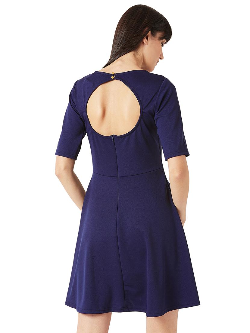 cut out back skater dress - 15821024 - Zoom Image - 3