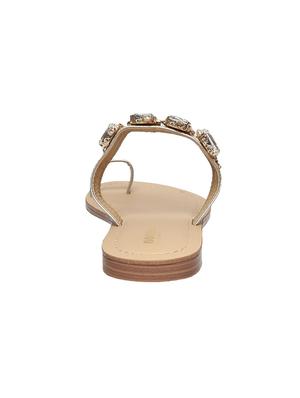 gold one toe sandals - 15822565 - Standard Image - 3