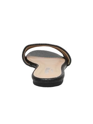 black slip on sandals - 15822592 - Standard Image - 3