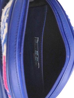 blue jute regular sling bag - 15824459 - Standard Image - 3