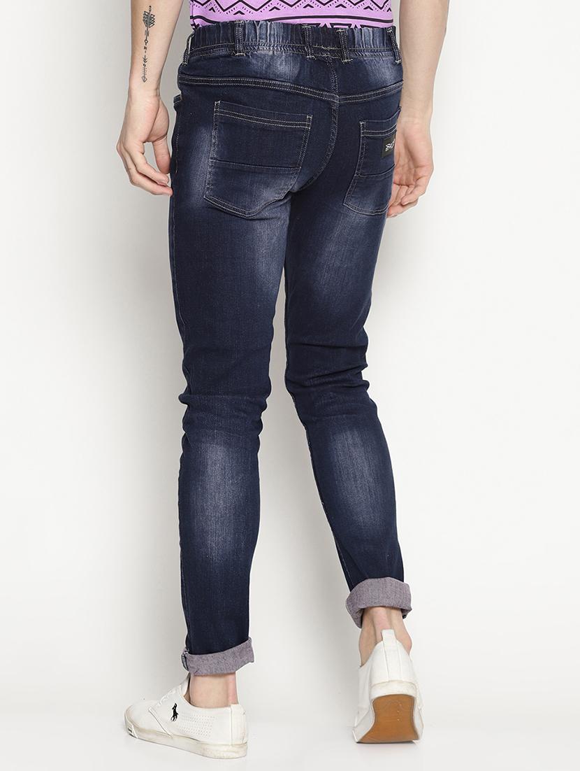 dark blue denim washed jeans - 15824722 - Zoom Image - 3