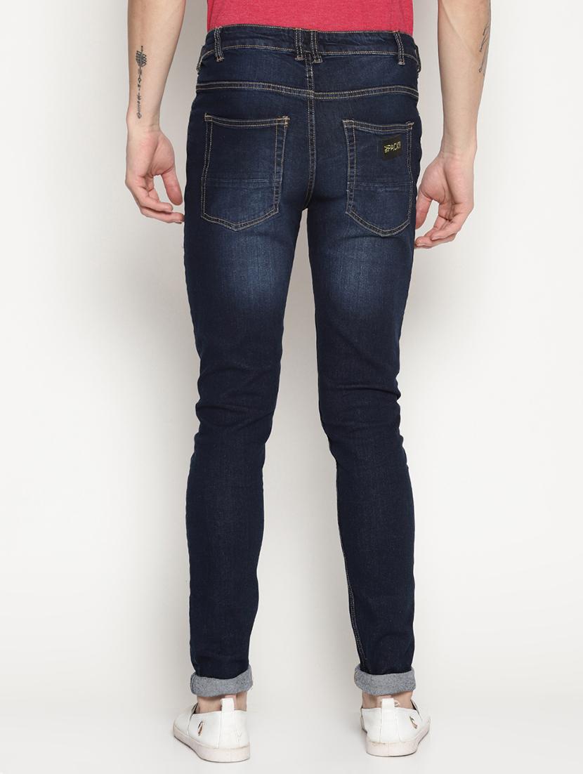 dark blue denim washed jeans - 15824726 - Zoom Image - 3