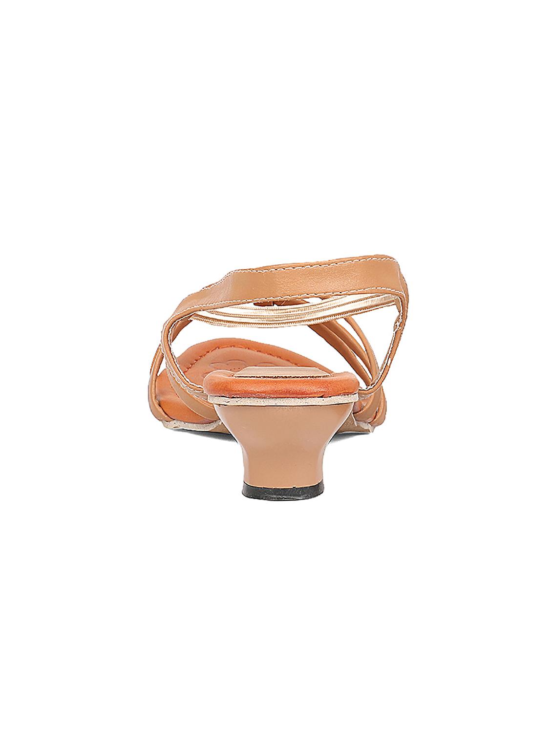brown back strap sandals - 15828831 - Zoom Image - 3