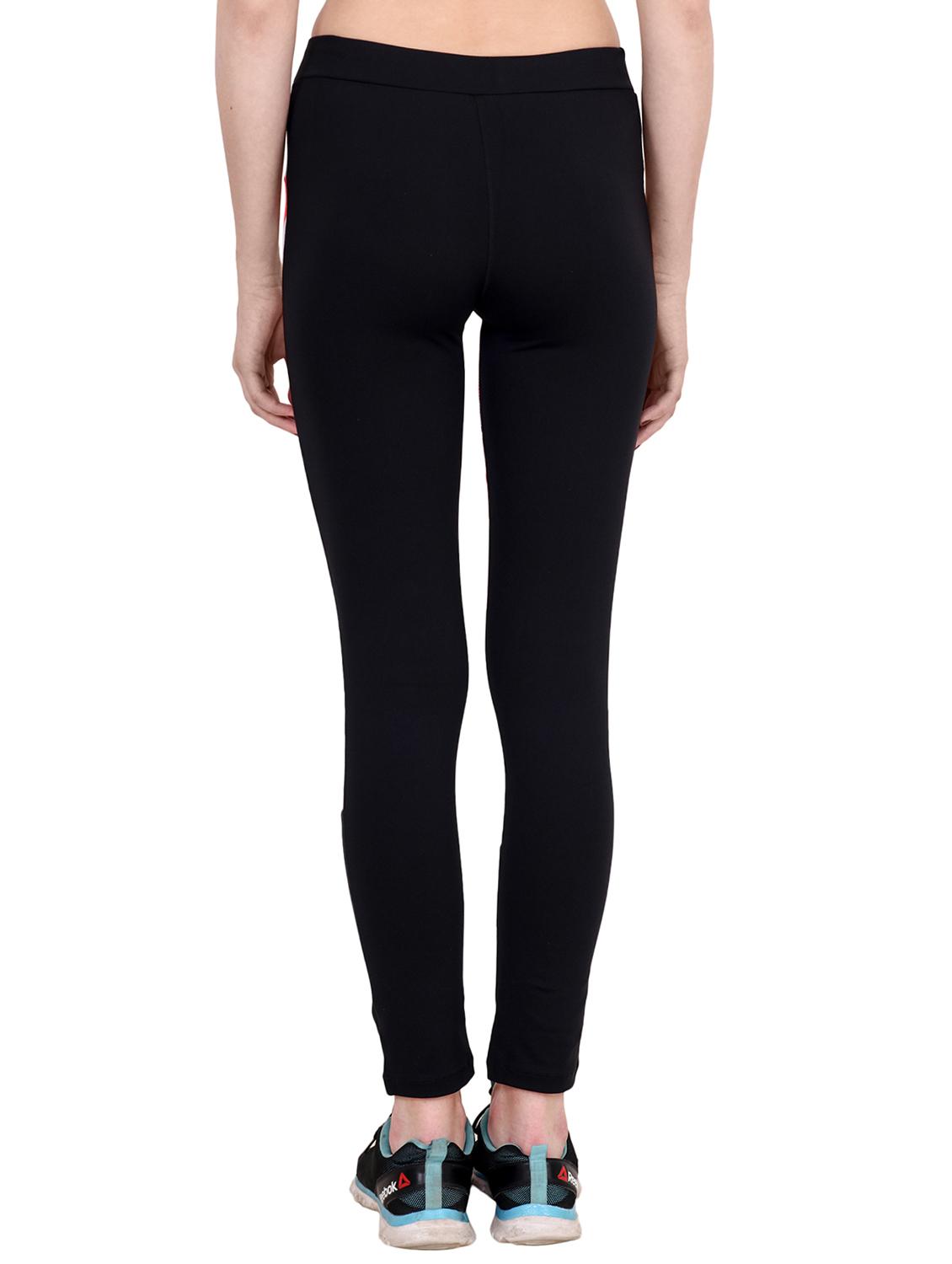 mid waist geometric track pant - 15828873 - Zoom Image - 3