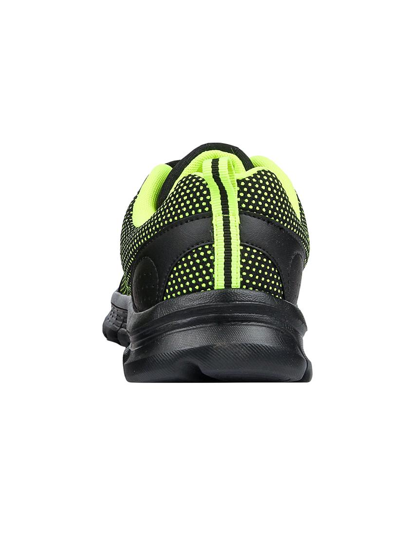 black Fabric lace up sport shoe - 15830527 - Zoom Image - 3