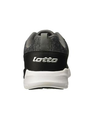black Fabric lace up sport shoes - 15830532 - Standard Image - 3