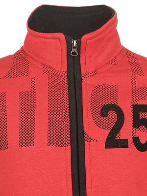 red fleece sweatshirt - 15831312 - Standard Image - 3