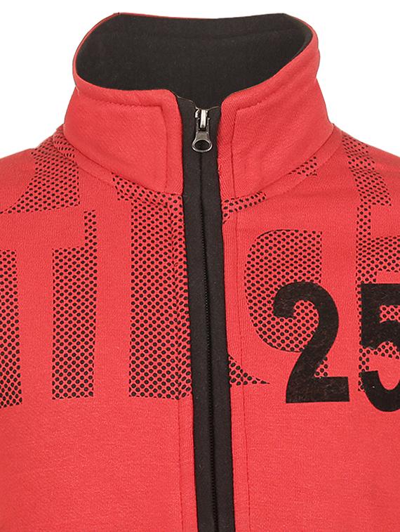 red fleece sweatshirt - 15831312 - Zoom Image - 3