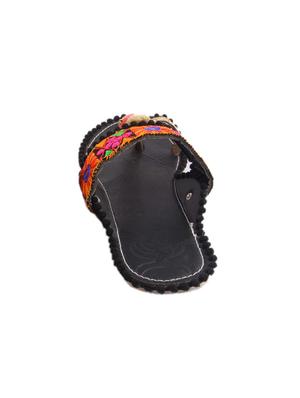 multi colored one toe kolhapuris - 15832388 - Standard Image - 3