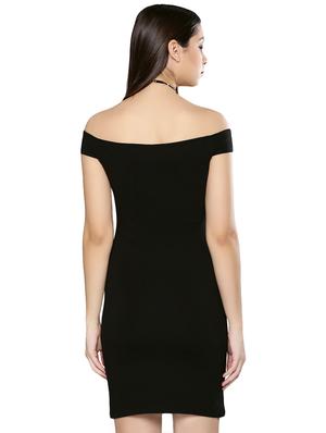 off shoulder bodycon dress - 15832883 - Standard Image - 3