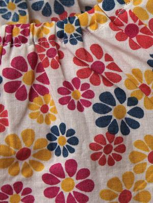 multi colored cotton playsuit - 15835153 - Standard Image - 3