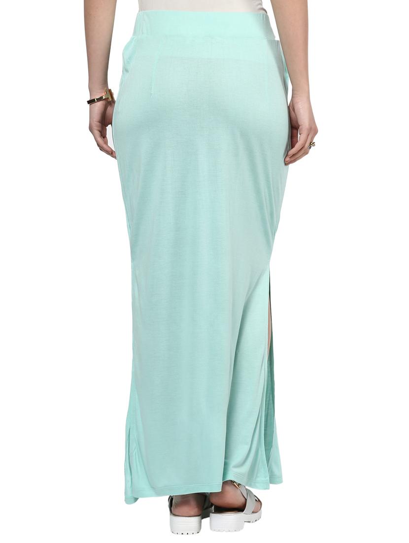 side slit straight skirt - 15835227 - Zoom Image - 3
