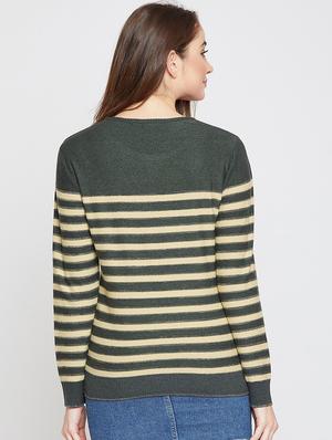 striped woolen pullover - 15837476 - Standard Image - 3