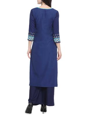 Printed straight kurta - 15839355 - Standard Image - 3