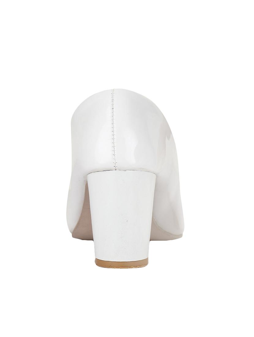 white slip on pumps - 15839683 - Zoom Image - 3