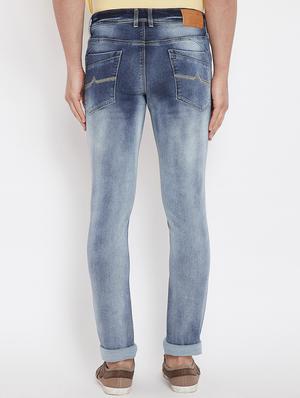 blue denim ripped jeans - 15840822 - Standard Image - 3