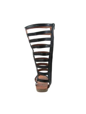 black gladiators sandals - 15841913 - Standard Image - 3