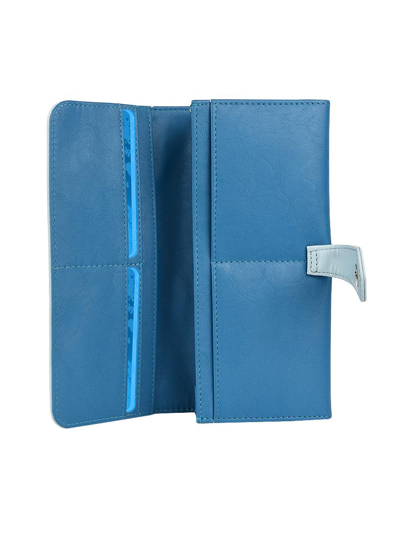 blue leatherette (pu wallet - 15843920 - Zoom Image - 3