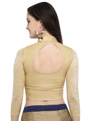 net solid blouse - 15846911 - Standard Image - 3