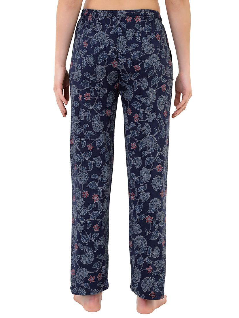 drawstring waist floral pajama - 15849256 - Zoom Image - 3