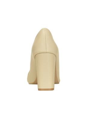 beige slip on pumps - 15850928 - Standard Image - 3